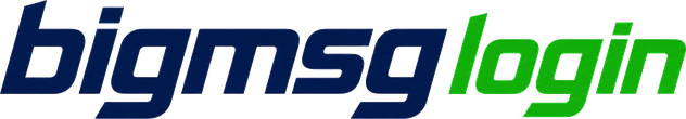 Logo bigmsg login platform hiburan online Indonesia